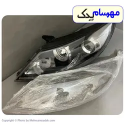 چراغ جلو و طلق چراغ اسپرتیج مدل ۲۰۰۹ تا ۲۰۱۶ چپ و راست