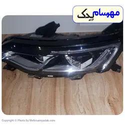 چراغ جلو و طلق چراغ رنو تالیسمان کولیوس سفران کپچر مدل ۲۰۱۳ تا ۲۰۱۷ چپ و راست