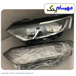 چراغ جلو و طلق چراغ رنو تالیسمان کولیوس سفران کپچر مدل ۲۰۱۳ تا ۲۰۱۷ چپ و راست