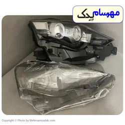 چراغ جلو و طلق چراغ لکسوس is250 مدل ۲۰۱۳ تا ۲۰۱۶ چپ و راست