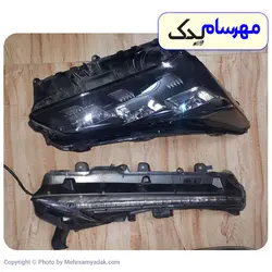 چراغ جلو و طلق چراغ و جلو پنجره لکسوس NX نایکی مدل ۲۰۱۷ چپ و راست
