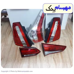 چراغ عقب اپیروس کیا/تیوولی سانگ یانگ مدل ۲۰۱۳ تا ۲۰۱۵ چپ و راست