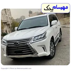 فیس جدید لکسوس LX570 مدل ۲۰۲۲