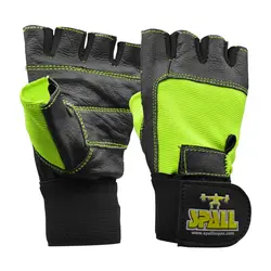 دستکش بدنسازی اسپال مدل 402M1025 فسفری
