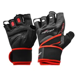 دستکش بدنسازی ماراتن مدل Fitness-402P950 قرمز