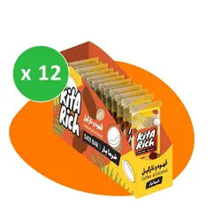 پکیج خرما بار قهوه و نارگیل کیتاریچ 25 گرمی بسته 12 عددی