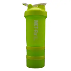 شیکر سه تیکه ورزشی متریکس مدل STRONG-1408 ظرفیت 0.5 لیتر