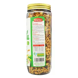 گرانولا شیشه ای درین کام طعم کشمش و کنجد سیاه 380 گرمی