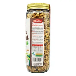 گرانولا شیشه ای درین کام طعم نسکافه و شکلات تلخ 380 گرمی
