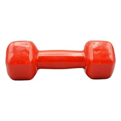 دمبل بدنسازی رکورد مدل Strong روکش دار وزن 3.0 کیلو گرم بسته دو عددی