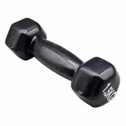 دمبل بدنسازی رکورد مدل Strong  روکش دار وزن 1.5 کیلو گرم بسته دو عددی