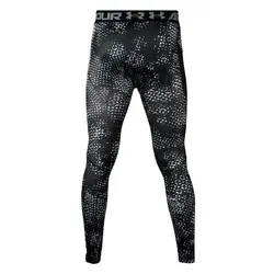 لگ ورزشی مردانه آندر آرمور مدل Heat Gear Y-149 جیب‌دار چریکی طوسی