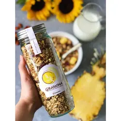 گرانولا گرانوما مدل شیشه بزرگ 380 گرمی