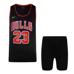 ‫‫‫‫‫ست رکابی و شلوارک ورزشی نایک طرح PY-BULLS 23 مشکی