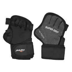 مچبند و محافظ کف دست بدنسازی مردانه مدل SuperGrip -402M1290 مشکی