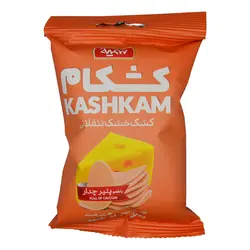 کشک خشک تنقلاتی کشکام سمیه با طعم پنیر چدار  25 گرمی