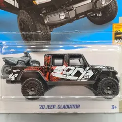 ماکت ماشین فلزی برند هات ویلز اورجینال مدل ۲۰jeep gladiator