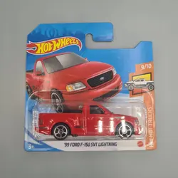 ماکت ماشین فلزی برند هات ویلز اورجینال مدل ۹۹ Ford F-150 SVT Lightning