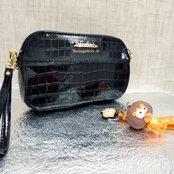 کیف زنانه ورنی پاسپورتی دستی