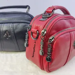 کیف برند زنانه چرم طبیعی وارداتی جین مانکس یو JINMANXUE مدل - کیف به روز گالری
