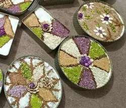 حلوای رنگینک خرما، پر مغز، 1 کیلویی