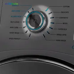 ماشین لباسشویی دوو مدل پریمو DWK-8543V تیتانیوم 8 کیلوگرمی