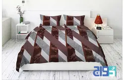 سرویس کامل لحاف روتختی ۶تیکه دونفره مدل کرکره‌ای