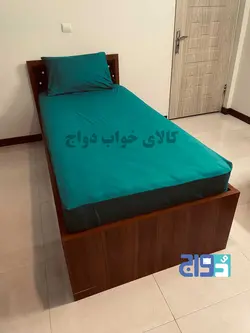 روتختی کشدار تشک یک و نیم نفره ساده تک رنگ ( سبز) کد 140203151