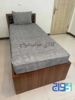 روتختی کشدار تخت تک نفره مدل پتینه کد 140203091