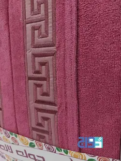 حوله تن پوش لاله تبریز(LALEH) رنگ پوست پیازی سایز 125