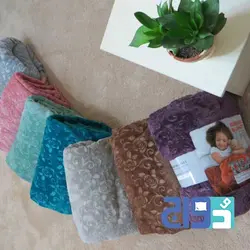 خرید پتوی مسافرتی ژله‌ای و بسیار گرم تیسا رنگ صورتی
