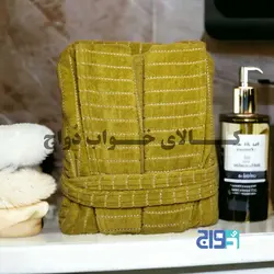 حوله حمام تن پوش تنپاک (TANPAK) رنگ زیتونی سایز۱۲۵