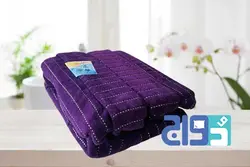 حوله تن پوش تنپاک (TANPAK) رنگ بادمجونی سایز۱۳۵
