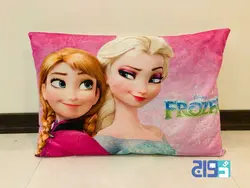 روبالشی دخترانه طرح السا و آنا (FROZEN) کد 139910051