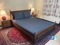 روتختی کشدار تترون ساده دونفره کد 139906112 (رنگ طوسی)