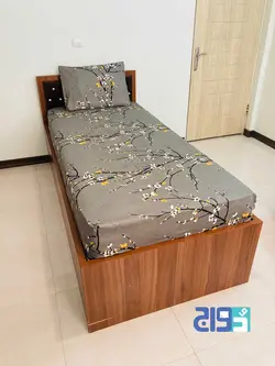 روتختی کشدار عرض ۱۲۰ مناسب تخت های 1.5 نفره طرح برگ زنبق