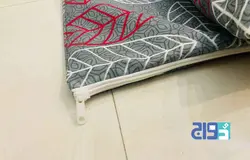 کاور زیپ دار تشک طرح ماکائو کد 140009271(رنگ قرمز)