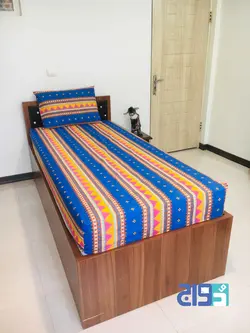 ملحفه کشدار تخت طرح گبه کد139811202(رنگ آبی) - دواج - خرید با بهترین قیمت و کیفیت