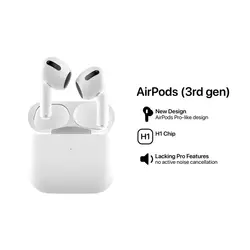 هدفون بی سیم اپل مدل AirPods 3 همراه با محفظه شارژ - فروشگاه اینترنتی کالا‌‌گجت