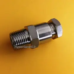 گلند EExd 1/2 NPT استیل 316 تک واشر بدون آرمور - هایپرصنعتی