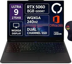 LENOVO LEGION 5  2025 ULTRA 9 275HX 32G 1TB RTX5060 240HZ WQXGA