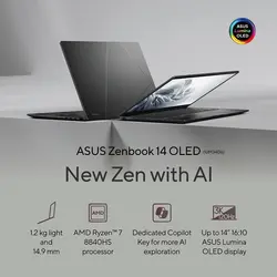 ASUS ZENBOOK 14 AI+COPILOT PC UM3406HA RYZEN AI 7.8840H 16GR5 512G SSD RADEON 780M OLED TOUCH