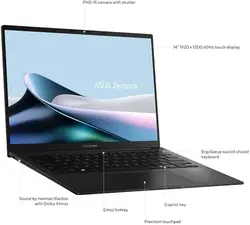 ASUS ZENBOOK 14 AI+COPILOT PC UM3406HA RYZEN AI 7.8840H 16GR5 512G SSD RADEON 780M OLED TOUCH