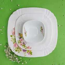 سرویس غذا خوری 25 پارچه اوپال هومیت طرح رز