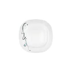 بشقاب پیش دستی اوپال طرح آرشا فیروزه ای