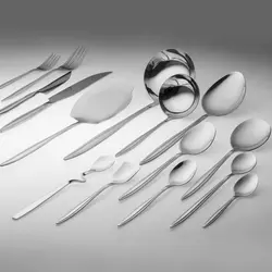 سرویس قاشق و چنگال 125 پارچه هومیت مدل نارین