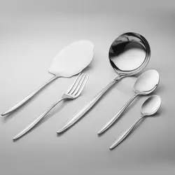 سرویس قاشق و چنگال 125 پارچه هومیت مدل نارین