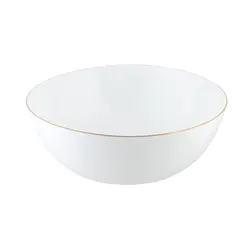 سرویس غذاخوری 32 پارچه اوپال هومیت طرح خط طلا کلاسیک