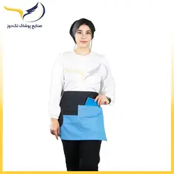 نیم پیشبند جین مدل پازل