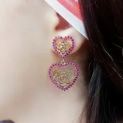 گوشواره نگینی کد MM232